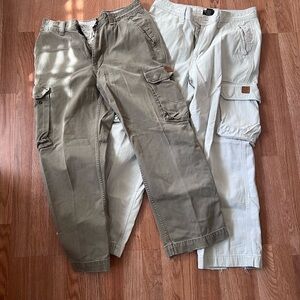 2 pair polo cargo pants
